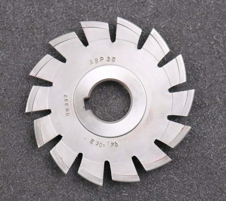 Bild des Artikels DOLD-asymmetrischer-Prismenfräser-E-20°/7b-Gesamtwinkel-20°-Flankenwinkel-20°/0°
