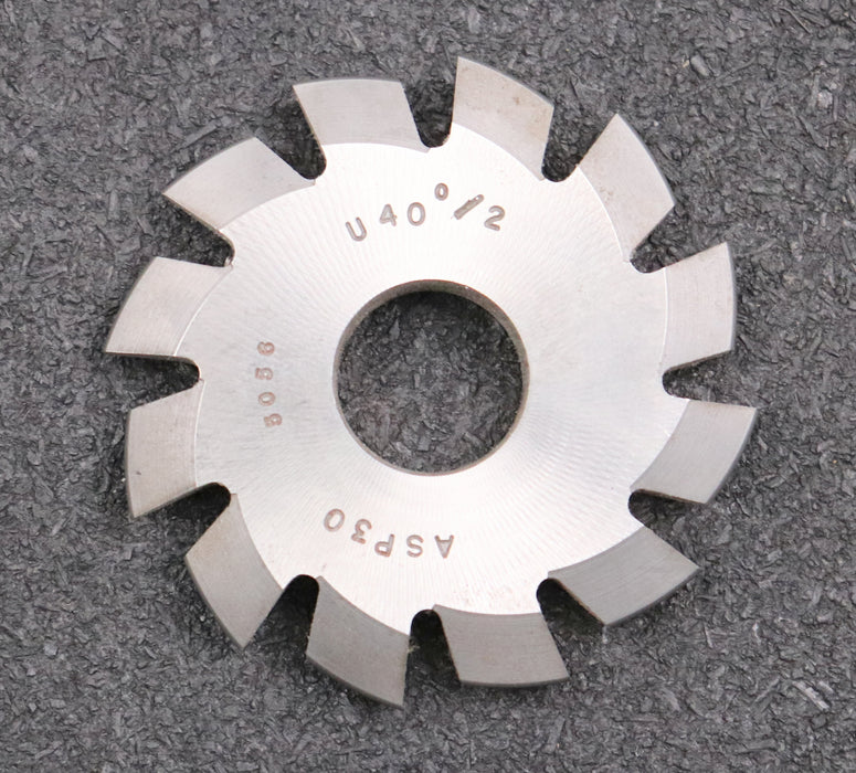 Bild des Artikels DOLD-asymmetrischer-Prismenfräser-U-40°/2-Gesamtwinkel-40°-Flankenwinkel-25°/15°