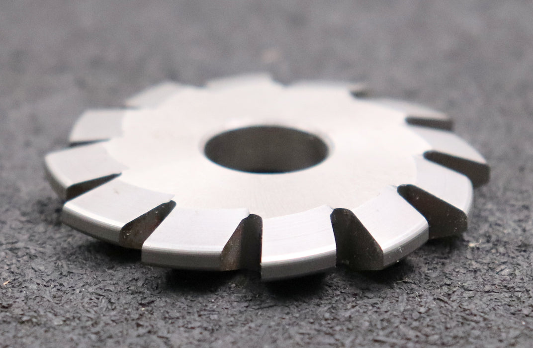 Bild des Artikels DOLD-asymmetrischer-Prismenfräser-U-40°/2-Gesamtwinkel-40°-Flankenwinkel-25°/15°