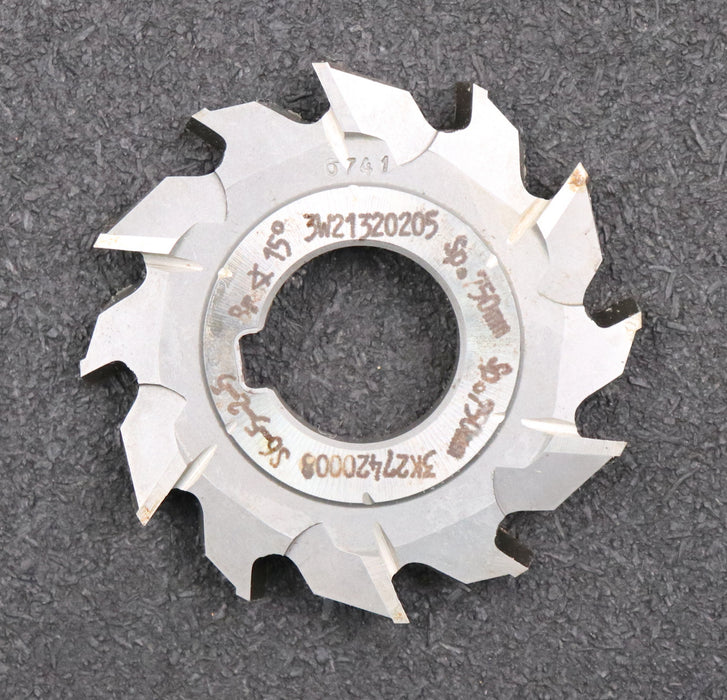 Bild des Artikels DOLD-Nutenfräser-kreuzverzahnt-Nutenbreite-8,7mm-Abmessungen-Ø83x8,7xØ22mm-LKN