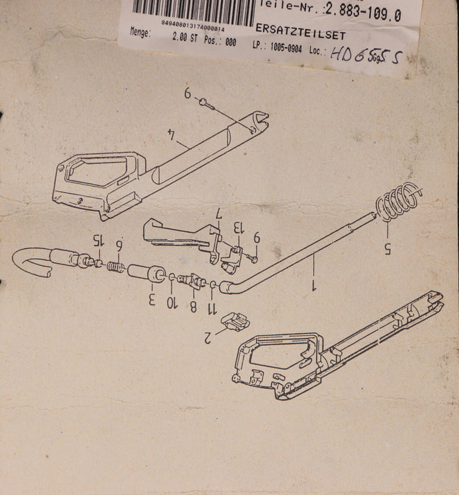 Bild des Artikels KÄRCHER-Ersatzteil-Set-für-Handspritzpistole-4.775-103/4.775-116-Nr.-2.883-109