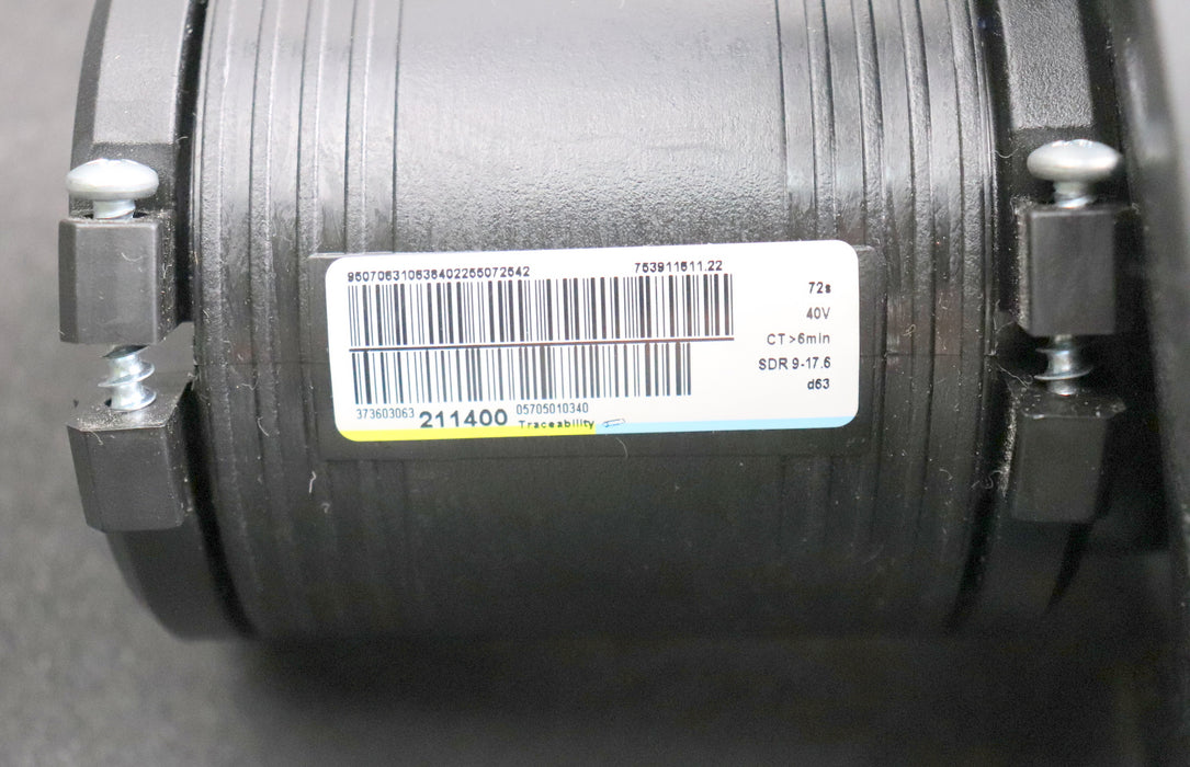 Bild des Artikels GEORG-FISCHER-Übergangsstück-SDR-9-17,5-Art.-753911511.22-PE100-SDR11-d63