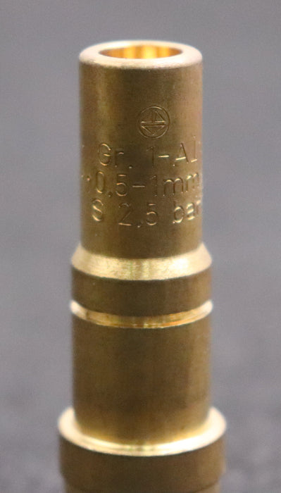 Bild des Artikels MESSER-GRIESHEIM-Mischdüse-für-RH-Schweißeinsatz-GR.-1-0,5-1mm-Art.Nr.-716.01671