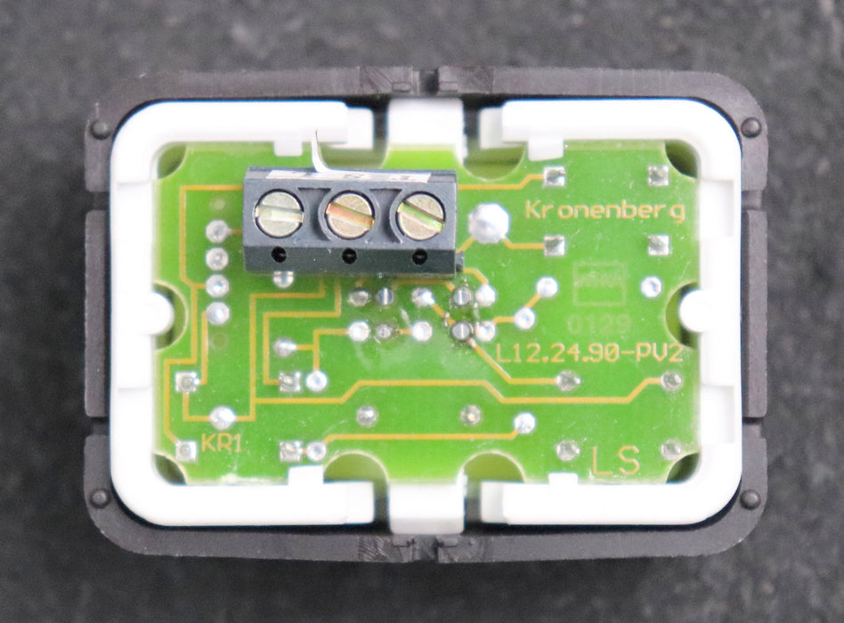 Bild des Artikels VESTNER-AUFZUG-Taster-Tür-zu-LED-Rot-24V-Art.Nr.-1090370-mit-Microschalter