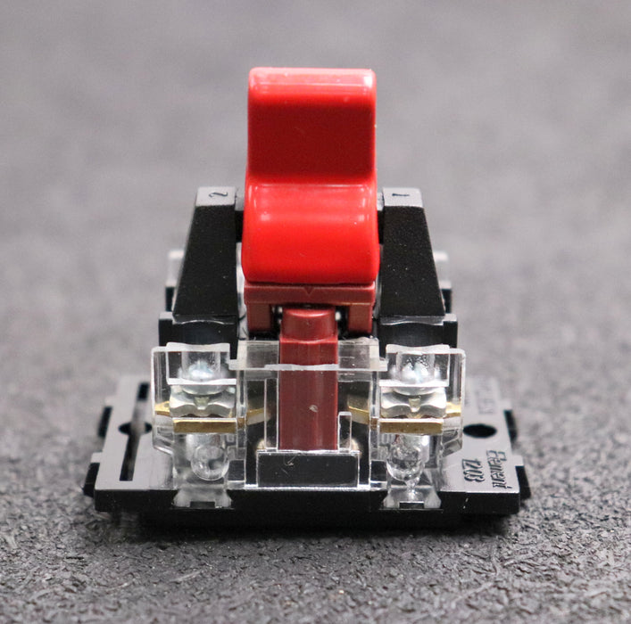 Bild des Artikels STAHL-Aufzug-Schalter-Typ-8081/1-schwarz-Art.Nr.-77801-unbenutzt