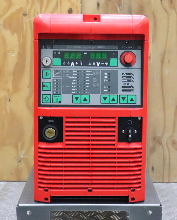 Bild des Artikels FRONIUS-Schweißgerät-Stromquelle-MIG/MAG-TransPuls-Synergic-4000-ohne-Kühlgerät