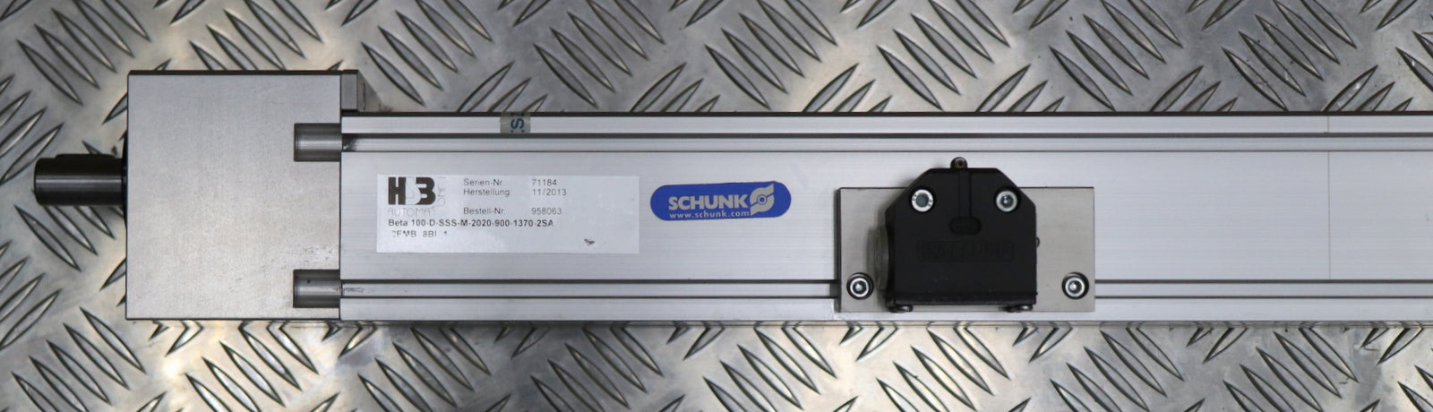 Bild des Artikels HSM-AUTOMATION-/-SCHUNK-Linearachse-mit-Spindelantrieb-Hub-900mm