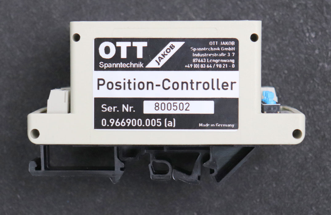 Bild des Artikels OTT-JAKOB-Position-Controller-Hutschiene-35mm-Best.Nr.-0.966.900.005