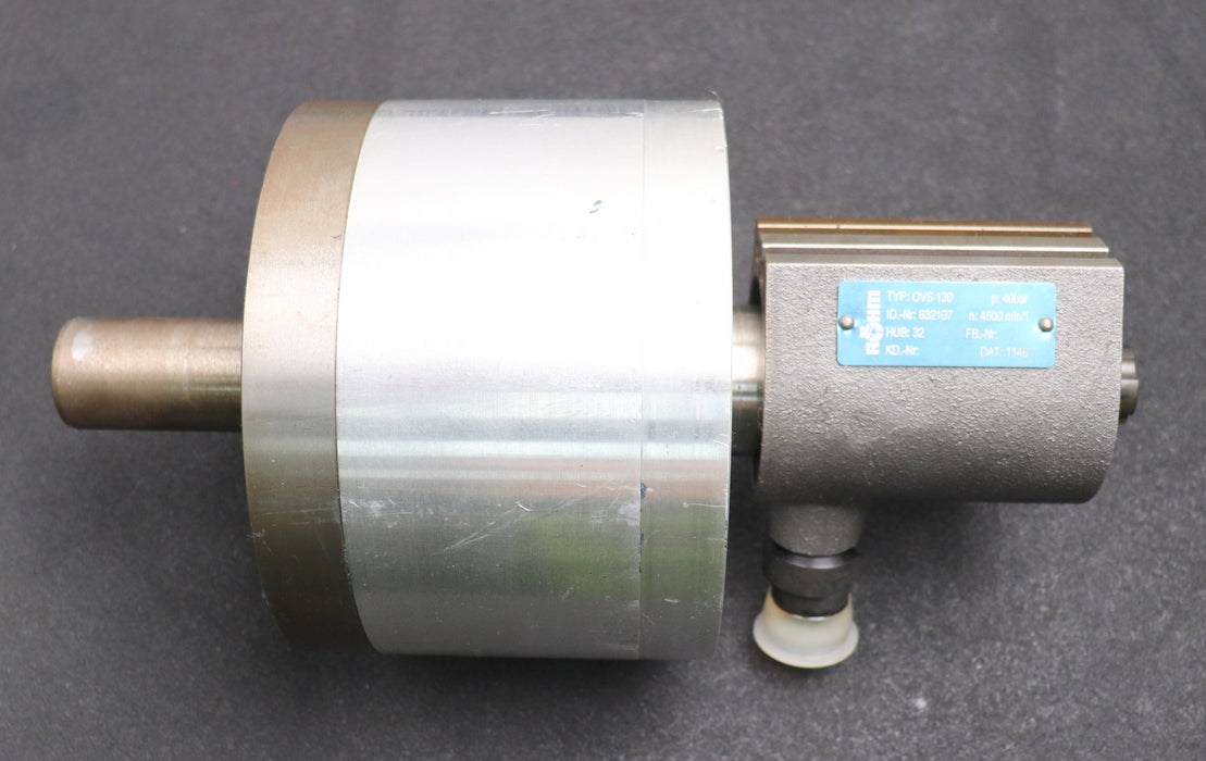 Bild des Artikels RÖHM-hydraulischer-Vollspannzylinder-OVS-130-552-71-ID-Nr.-30591-mit-OVS-130