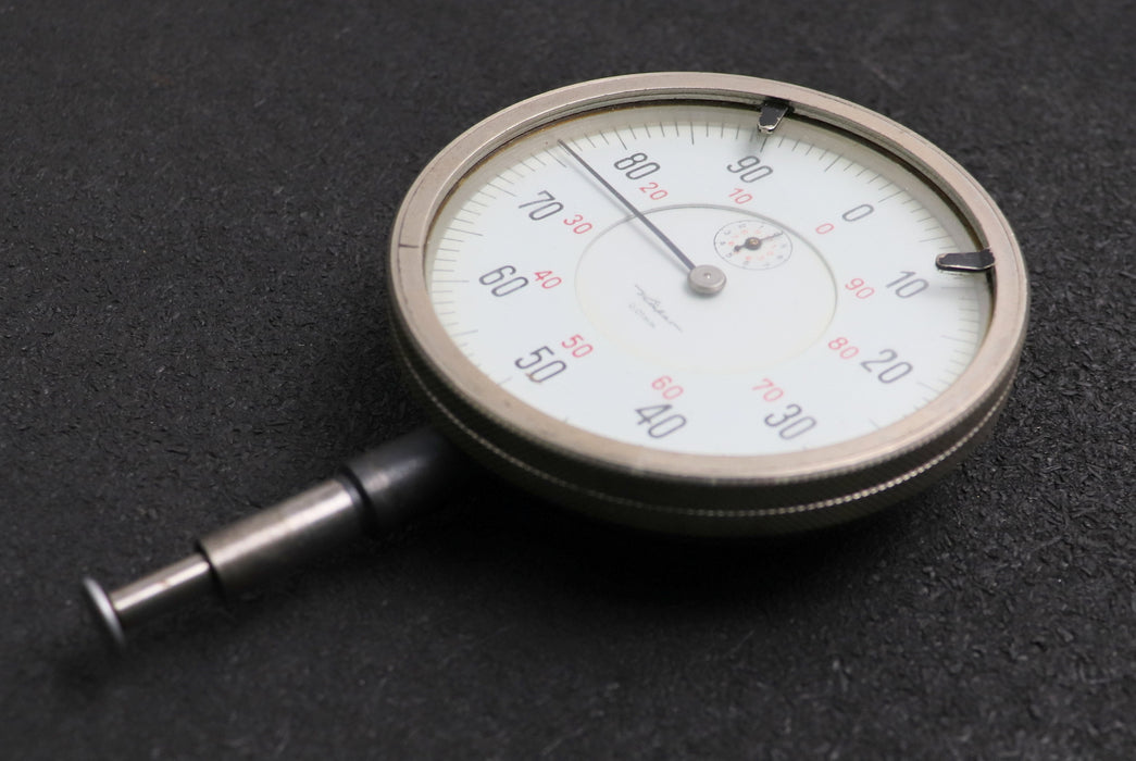 Bild des Artikels TESA-/--KÄFER-Messuhr-Hub-10mm-Genauigkeit-0,01mm-Ø80mm-gebraucht