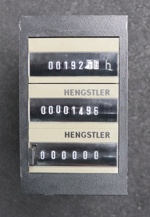 Bild des Artikels HENGSTLER-3-fach-Zähler-3x-174715-M9-in-Stahl-Einschub-Abmaße100x60mm