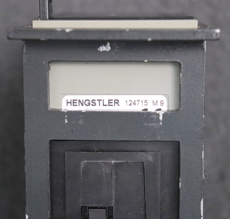 HENGSTLER Stundenzähler Art.Nr. 0 478 123 24VDC=2,5W gebraucht