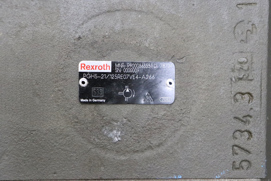 Bild des Artikels REXROTH-Zahnrad-Pumpenkombination-R078351/721-5-mit-PGH5-21/125RE07VE4-A266