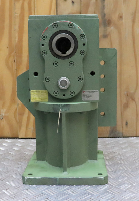 Bild des Artikels GRAESSNER-/-HEGENSCHEIDT-Kegelstirnradgetriebe-KS35H-Übersetzung-4,9:1