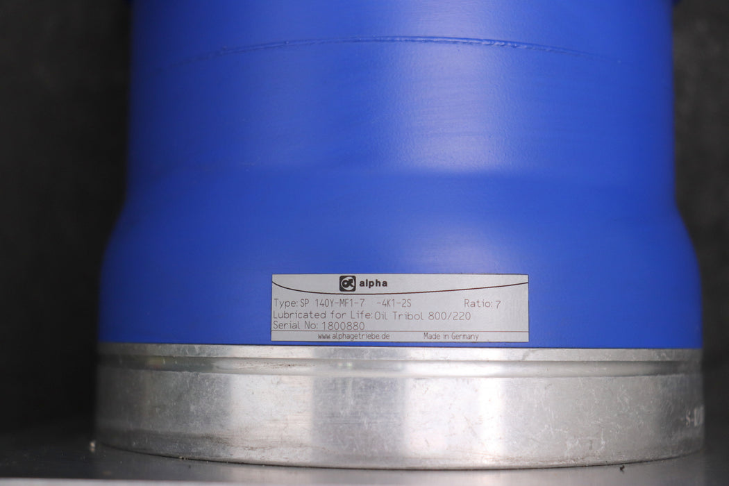 Bild des Artikels WITTENSTEIN-Planetengetriebe-SP140Y-MF1-7-4K1-2S-Ratio-7-NabenØ-38mm