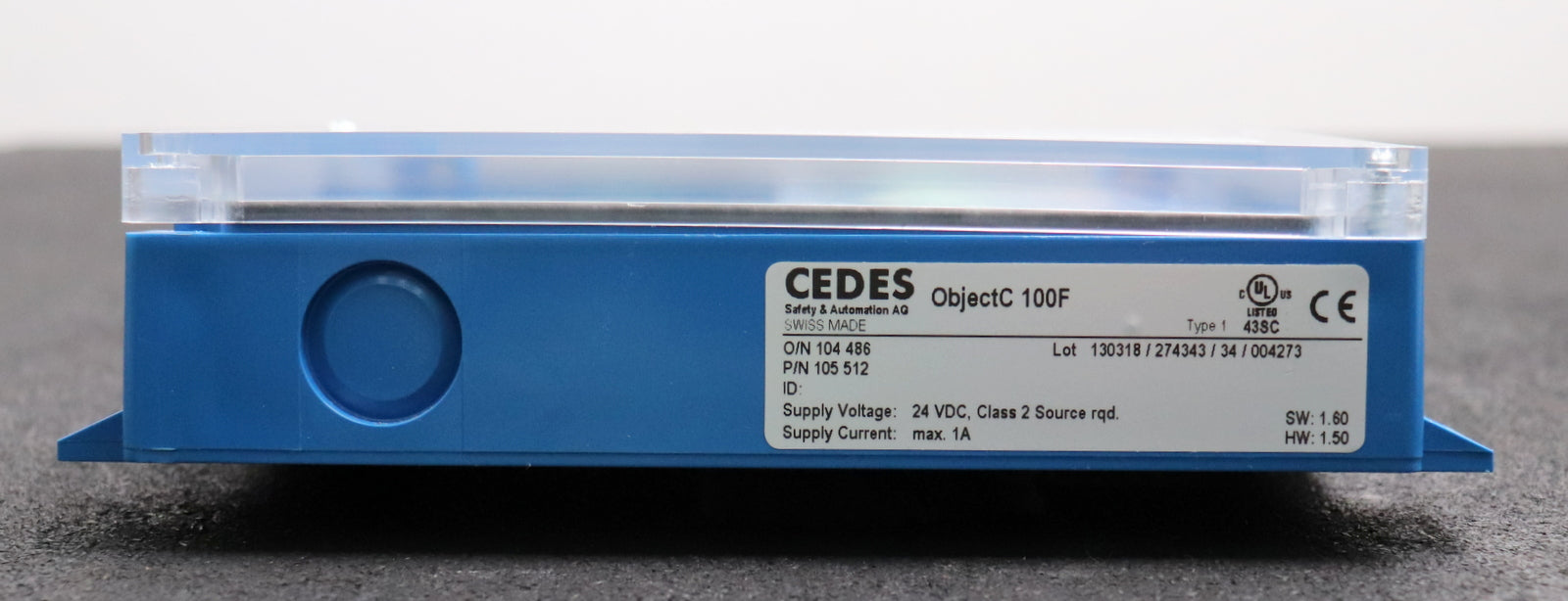 Bild des Artikels CEDES-Netzteil-für-Höhenerfassungs-Lichtvorhang-Objet-C-100F-24VDC-1A