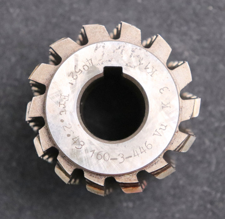 Bild des Artikels PWS-Keilwellen-Wälzfräser-6-Keile-26,13x29,6x6,2-mit-Höcker-Ø59x56xØ22mm