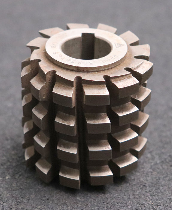 Bild des Artikels Keilwellen-Wälzfräser-8-Keile-30x38x6,5-Fertigfräser-Ø66x66xØ22mm-LKN-1gg.-Re.