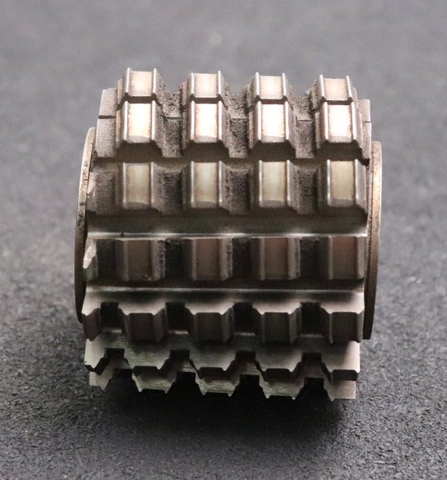 Bild des Artikels Keilwellen-Wälzfräser-6-Keile-28x24,3x6-mit-Höcker-Fertigfräser-Ø75x66xØ27mm-LKN