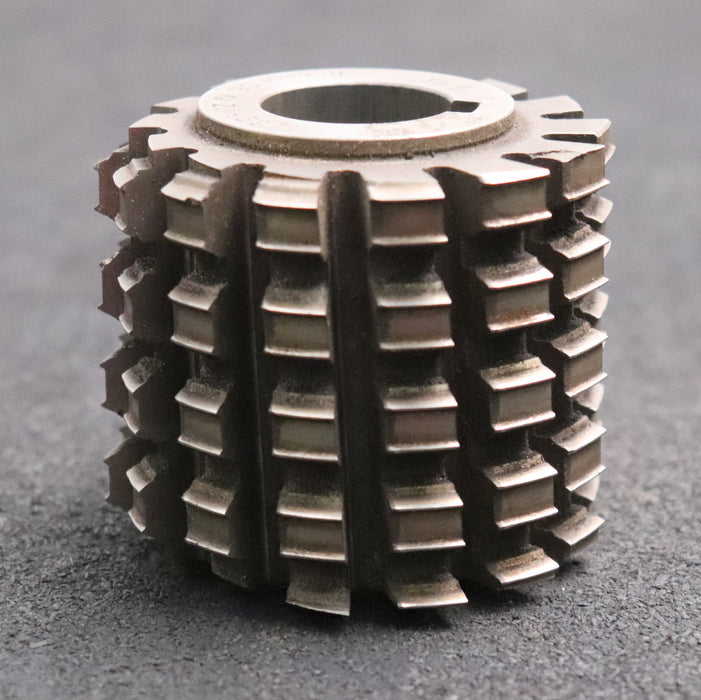 Bild des Artikels Keilwellen-Wälzfräser-6-Keile-28x24,3x6-mit-Höcker-Fertigfräser-Ø75x66xØ27mm-LKN