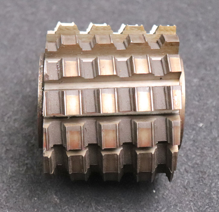 Bild des Artikels Keilwellen-Wälzfräser-6-Keile-30x25,3x6-mit-Höcker-Fertigfräser-Ø75x66xØ27mm-LKN