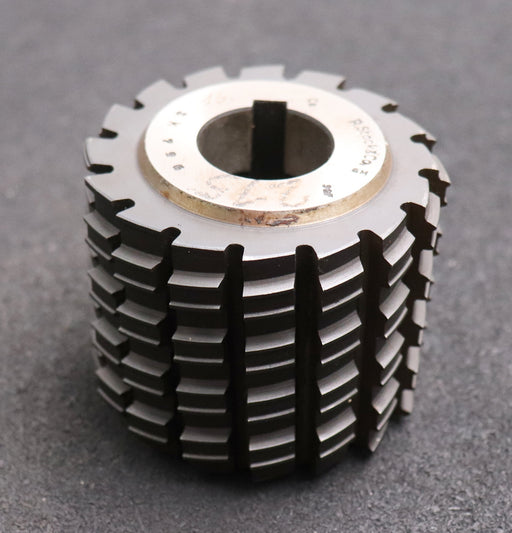 Bild des Artikels R.STOCK-Keilwellen-Wälzfräser-6-Keile-32,32x36x6,32-mit-Höcker-Fertigfräser