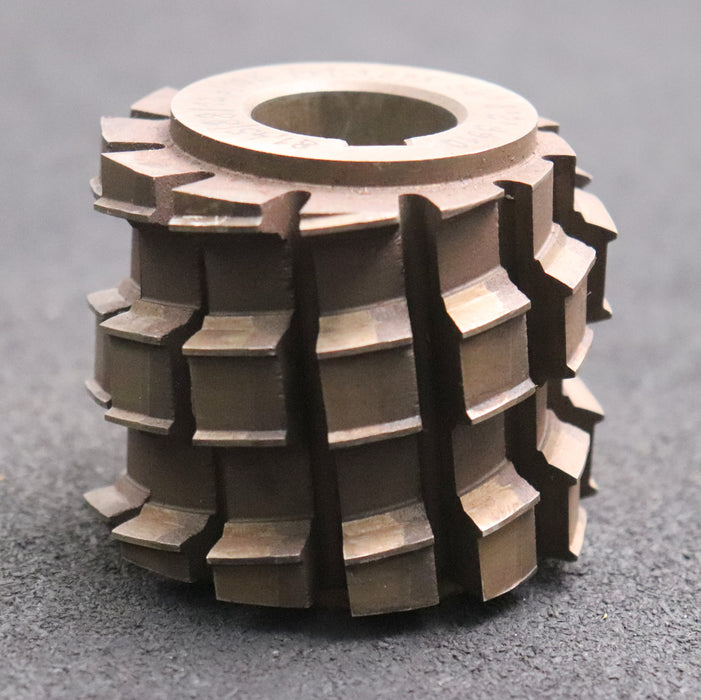 Bild des Artikels Keilwellen-Wälzfräser-10-Keile-81,45x88x12,3-Höcker-Fertigfräser-Ø70x60xØ27mm