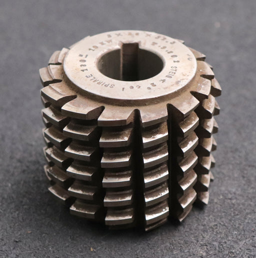 Bild des Artikels HENTZEN&CO-Keilwellen-Wälzfräser-10-Keile-32,5x26x5-Fertigfräser-Ø76x65xØ27mm