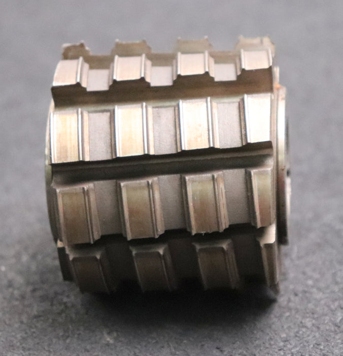 Bild des Artikels Keilwellen-Wälzfräser-10-Keile-44,6x42,3x8,3-Höcker-Fertigfräser-Ø75x66xØ27mm