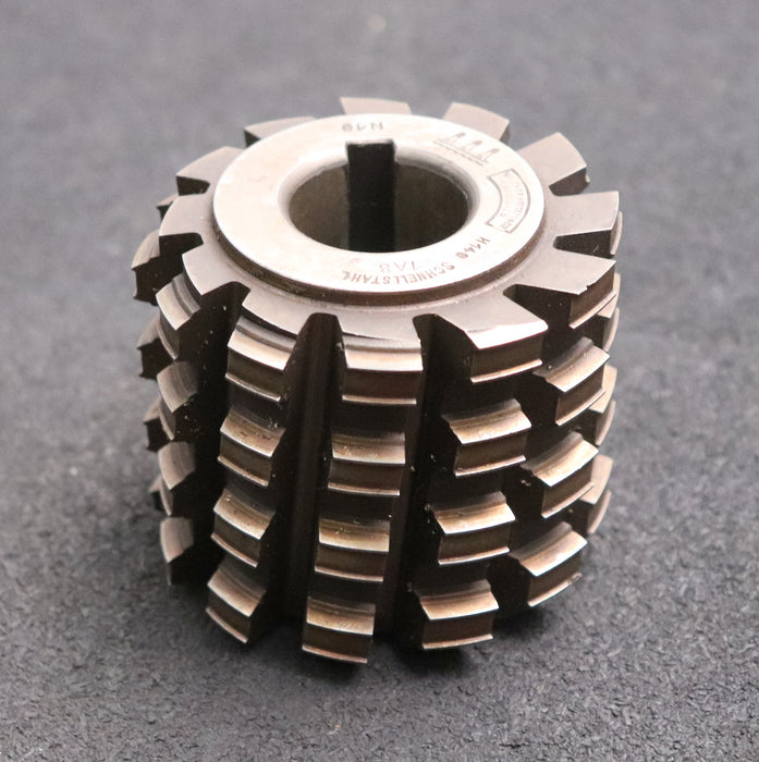 Bild des Artikels HENTZEN&CO-Keilwellen-Wälzfräser-6-Keile-28,2x33x8,2-mit-Höcker-Fertigfräser