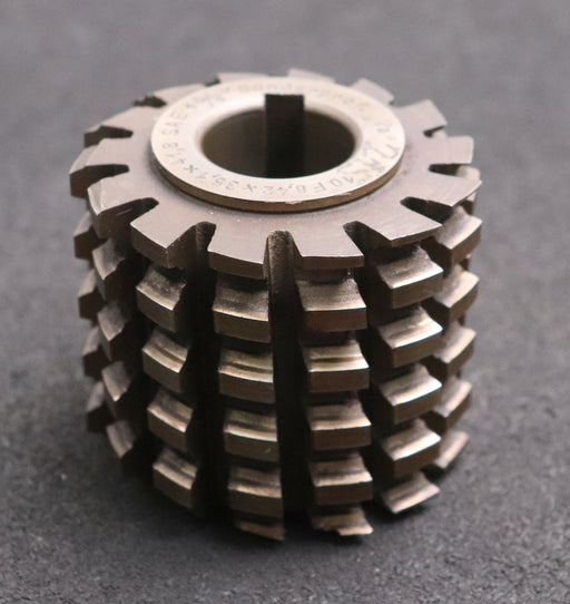 Bild des Artikels Keilwellen-Wälzfräser-10-Keile-41,8x35,1x6,42-Fertigfräser-Ø74x66xØ27mm-1gg.-Re