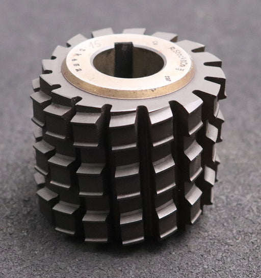 Bild des Artikels R.STOCK-Keilwellen-Wälzfräser-6-Keile-36,32x42x8,32-mit-Höcker-Fertigfräser