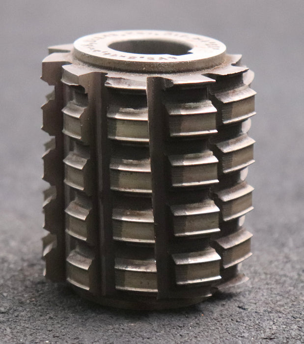 Bild des Artikels Keilwellen-Wälzfräser-4-Keile-18x14,3x5,3-mit-Höcker-Fertigfräser-Ø59x66xØ22mm