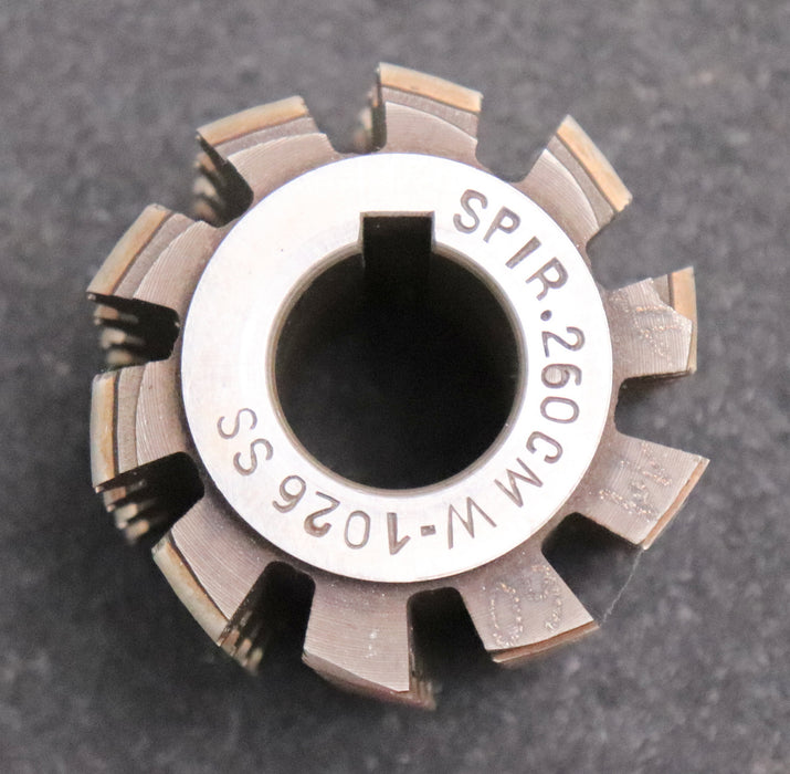 Bild des Artikels Keilwellen-Wälzfräser-6-Keile-18,3x22x5,3-mit-Höcker-Fertigfräser-Ø59x50xØ22mm