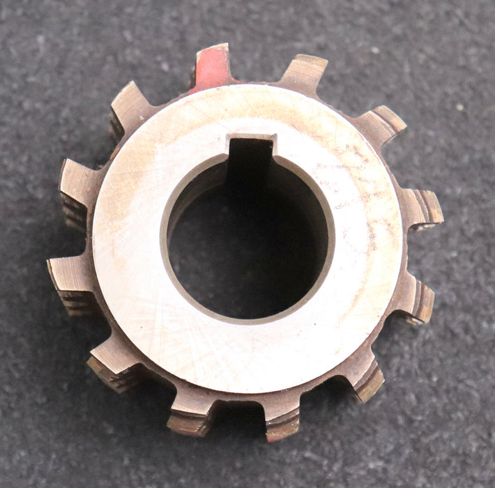 Bild des Artikels Keilwellen-Wälzfräser-6-Keile-21x24,85x6-mit-Höcker-Fertigfräser-Ø68x45xØ27mm