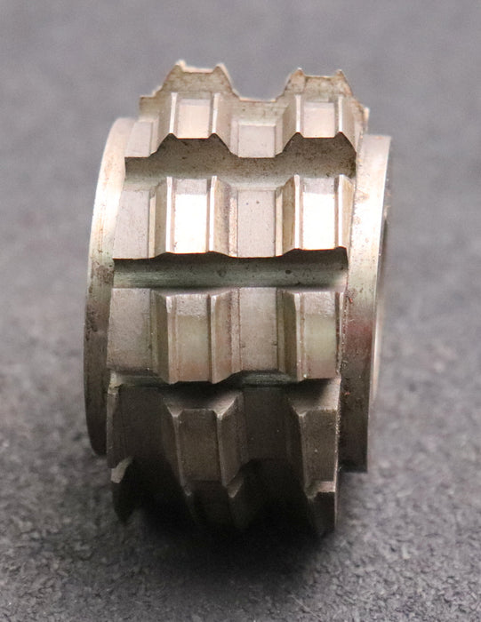 Bild des Artikels Keilwellen-Wälzfräser-6-Keile-27,8x34x7,2-mit-Höcker-Fertigfräser-Ø70x40xØ27mm