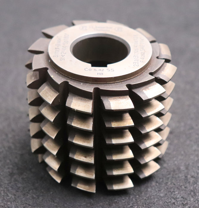 Bild des Artikels J.E.REINECKER-Keilwellen-Wälzfräser-10-Keile-27,8x34x7,2-Fertigfräser