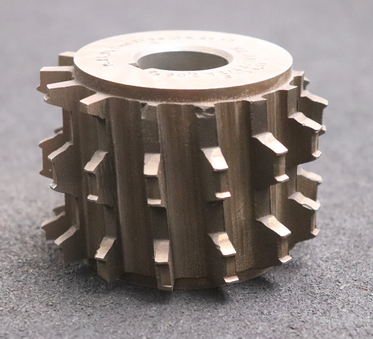 Bild des Artikels Keilwellen-Wälzfräser-10-Keile-72x82x12-mit-Höcker-Fertigfräser-Ø87x60xØ27mm