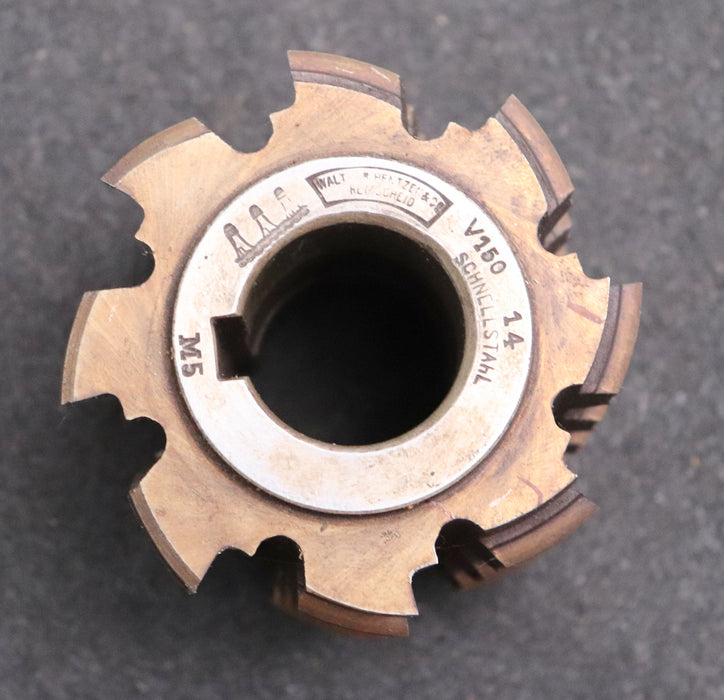 Bild des Artikels HENTZEN&CO-Keilwellen-Wälzfräser-6-Keile-33x28x8-mit-Höcker-Fertigfräser