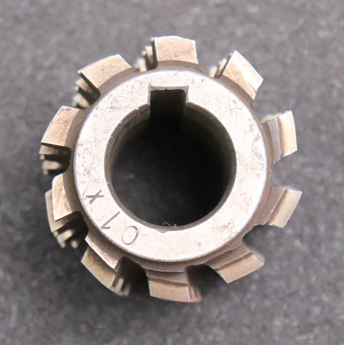 Bild des Artikels Keilwellen-Wälzfräser-10-Keile-6,1-0,06x23,3,01x28-Fertigfräser-Ø49x55xØ22mm