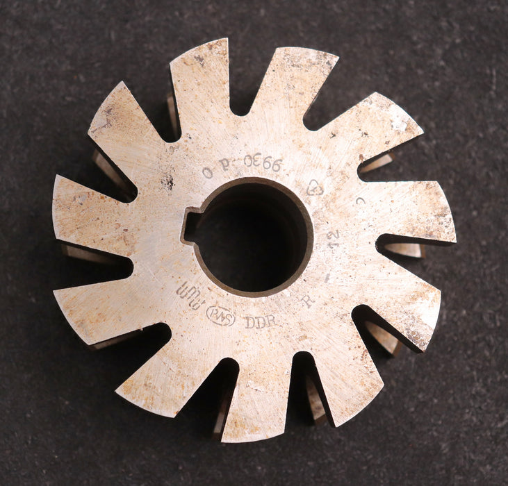 Bild des Artikels PWS-Halbrund-Formfräser-konkav-Radiusfräser-Radius-12mm-Ø100x44xØ27mm-mit-LKN