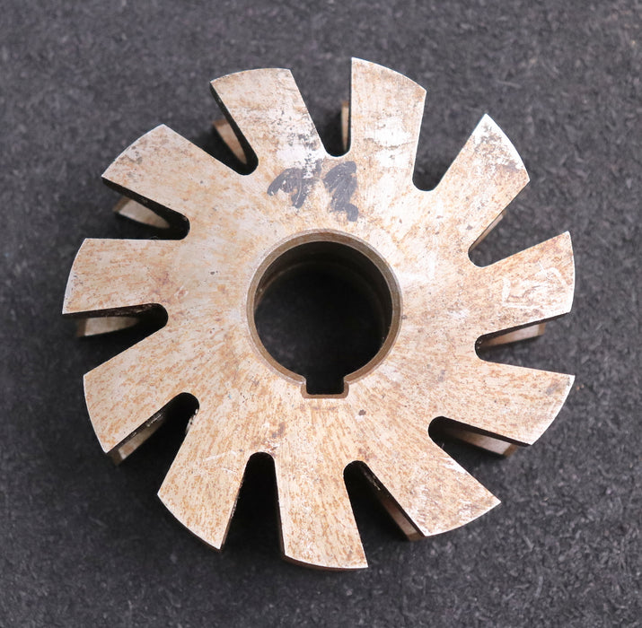 Bild des Artikels PWS-Halbrund-Formfräser-konkav-Radiusfräser-Radius-12mm-Ø100x44xØ27mm-mit-LKN