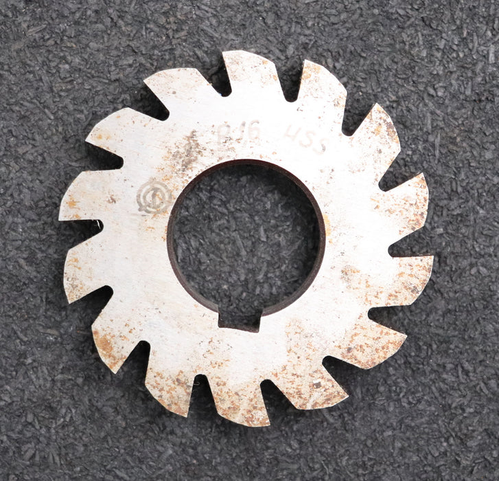 Bild des Artikels Halbrund-Formfräser-konkav-Radiusfräser-Radius-1,6mm-Ø56x8xØ22mm-mit-LKN