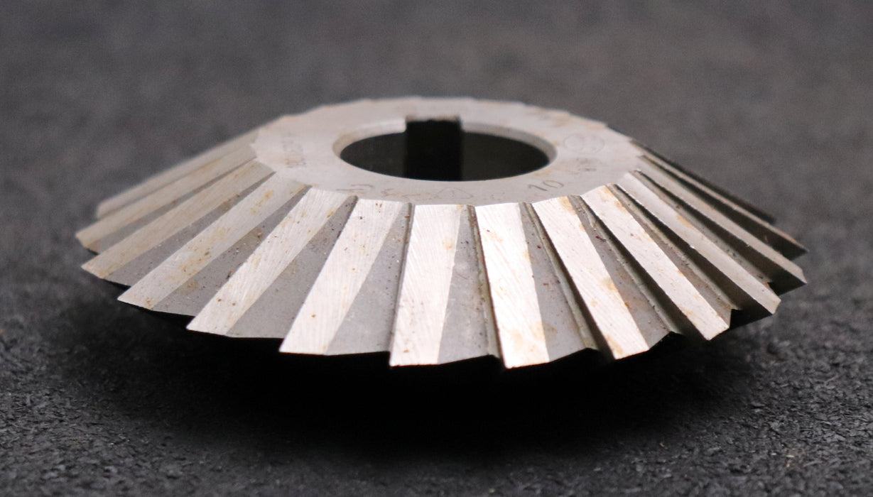 Bild des Artikels PWS-Prismen-Formfräser-konvex-Prismenwinkel-60°-Ø100x26xØ27mm-mit-LKN