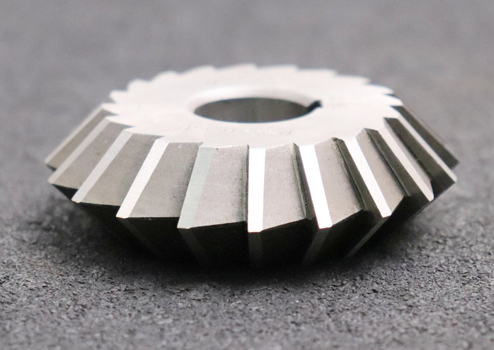 Bild des Artikels PWS-Prismen-Formfräser-konvex-Prismenwinkel-90°-Ø80x22xØ22mm-LKN