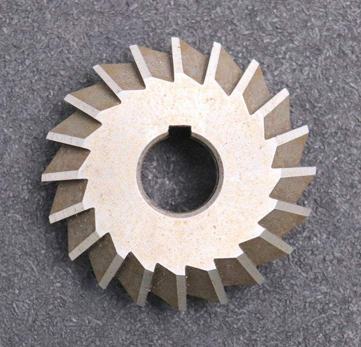 Bild des Artikels PWS-Prismen-Formfräser-konvex-Prismenwinkel-90°-Ø80x22xØ22mm-LKN