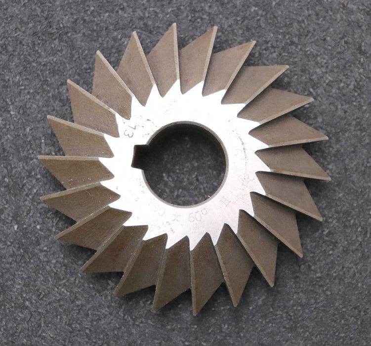 Bild des Artikels PWS-Prismen-Formfräser-konvex-Prismenwinkel-60°-Ø100x25xØ27mm--mit-LKN