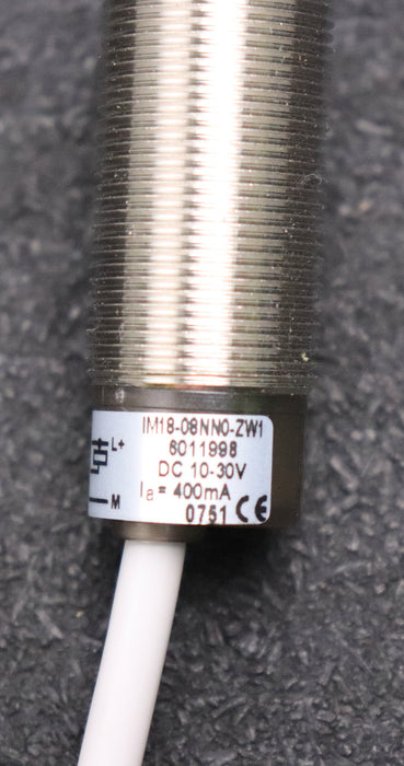 Bild des Artikels SICK-Sensor-IM18-08NNO-ZW1-Art.Nr:-6011998-Gewindegröße-M18-x-1-Ø18mm-10...30VDC