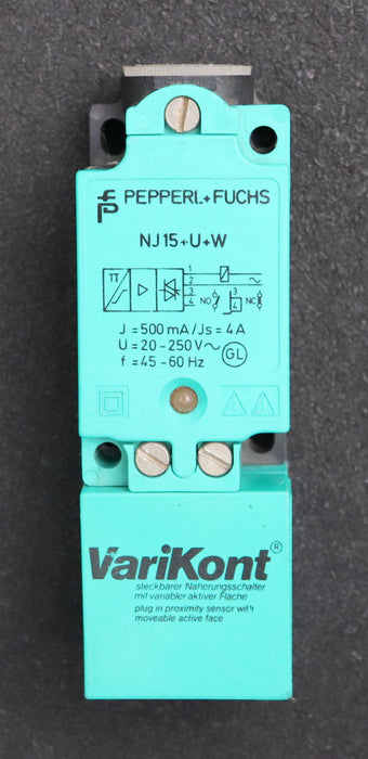 Bild des Artikels PEPPERL+FUCHS-induktiver-Sensor-Typ-NJ15+U+W-Schaltfunktion-Schließer