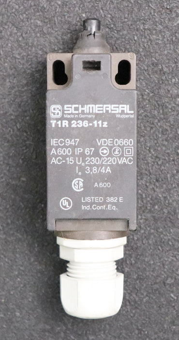 Bild des Artikels SCHMERSAL-Endschalter-Typ-T1R-236-11Z-230/220VAC-3,8/4A-IP67-unbenutzt